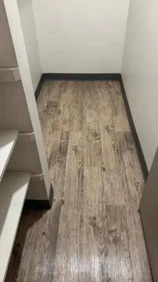 Closet after move in cleaning