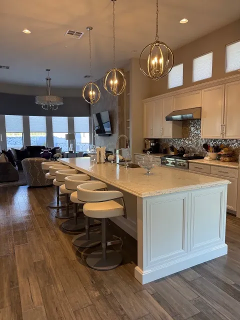 Deep cleaned kitchen in a Greater Phoenix home